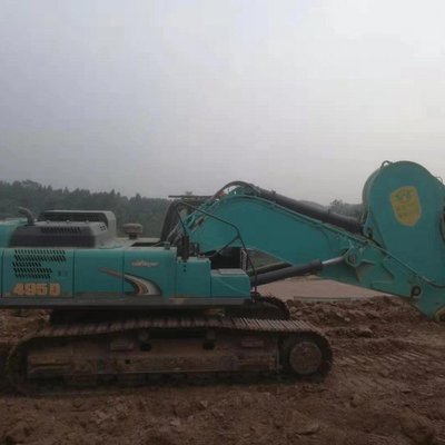 神鋼495鉤機租賃 水利工程清淤與昊遠(yuǎn)建設(shè)機械租賃一站式解決方案